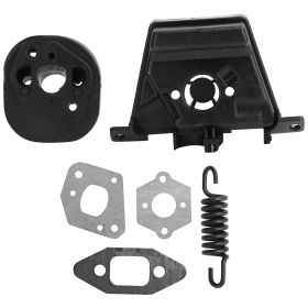 Carb Adapter Spacer Gasket Set Fit for Poulan 2050 2075 2150 2175 2250 PP220 PP260 2055 Chainsaw