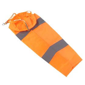 50cm Nylon Airport Windsock Rip Stop Outdoor Wind Measurement Sock Bag with Reflective Belt