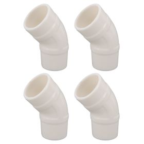 4 PCS Pool Cleaner 45 Degree Elbow Silicone Pool Accessory W70244 Replacement for Zodiac Baracuda G2 G3 G4