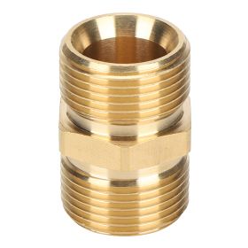 High Pressure Sprayer Adapter Brass M22 Metric Male Thread 14mm Hose Connector Coupler