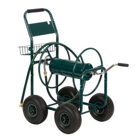 97 X53 X100cm Green Molten Iron Pipe Cart