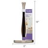 Better Homes & Gardens Free-Standing Paper Towel Holder with Weighted Non-Slip Base, 14 Inch, Nickel