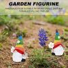 Garden Rainbow Gnome Resin Statue