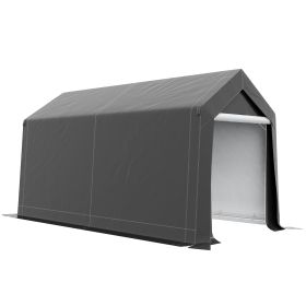 Outsunny 7' X 12' Garden Storage Tent, Heavy Duty Outdoor Shed, Waterproof Portable Shed Storage She