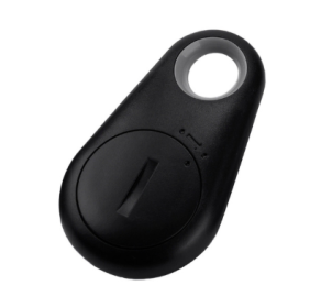 Water Drop Bluetooth-compatible Anti Lost Object Finder (Option: Black Opp)