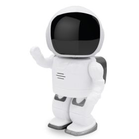 Astronaut Robot Camera Wifi Wireless Security Surveillance (Option: Logo)