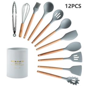 Kitchen Spoon and Shovel Kit (Option: Grey Set)