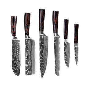 6 Piece 8 Piece and 10 Piece Set Knifes (Option: 6piece set)