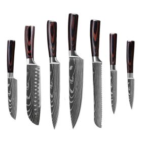 6 Piece 8 Piece and 10 Piece Set Knifes (Option: 7piece set)