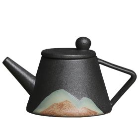 Japanese Household Teapot (Color: Black)