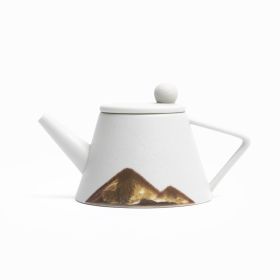 Japanese Household Teapot (Color: White)