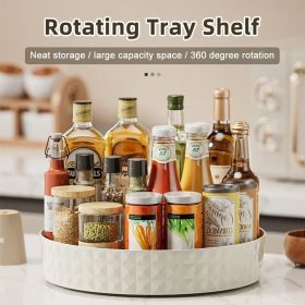 Rotating Seasoning Rack (Color: White)