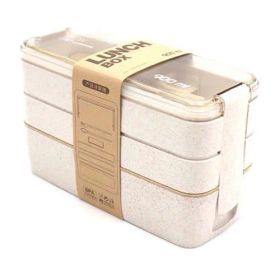 Microwave Oven Light Lunch Box (Option: Apricot)