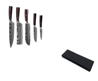 6 Piece 8 Piece and 10 Piece Set Knifes (Option: Gift box of 5piece set)