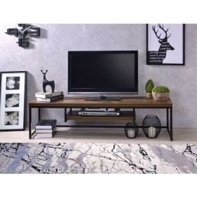 ACME Bob TV Stand (Option: Oak)